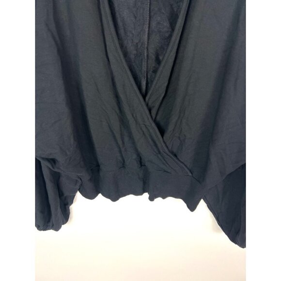 Express black‎ low cut sweater NWT - Picture 3 of 8